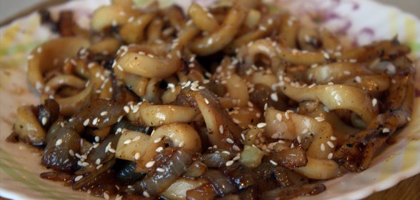 Кальмары по-китайски