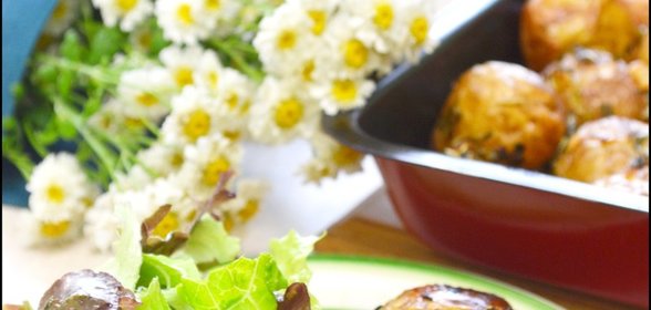 Молодой картофель запеченный в духовке