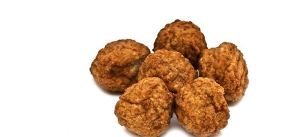 Тефтели паровые мясные с чесноком
