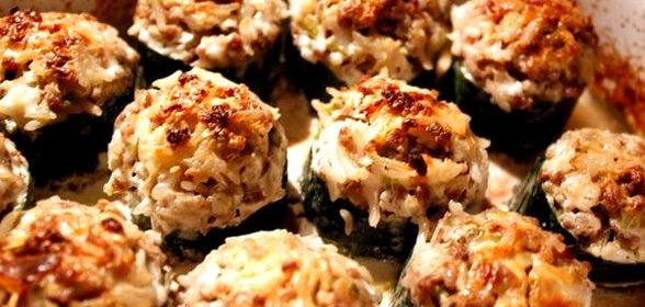 Фаршированные кабачки