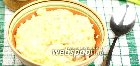 Пшённая каша на бульоне