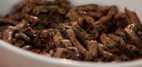 Печень в микроволновке