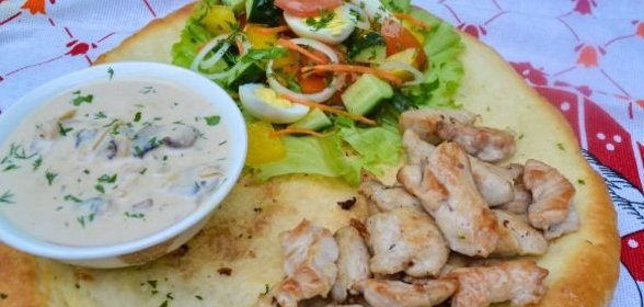 омлет с начинкой