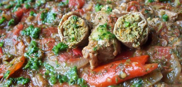 Мини рулетики из говядины !!!