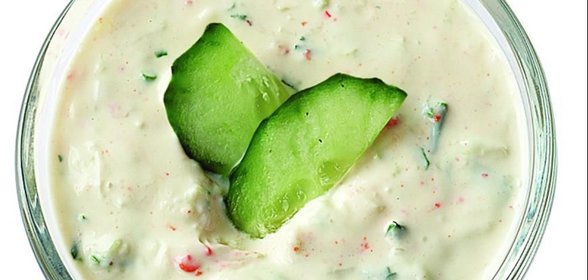 Фермерская заправка с огурцом