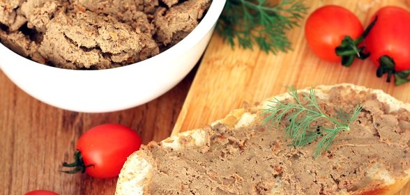 Паштет из куриной печени с морковью