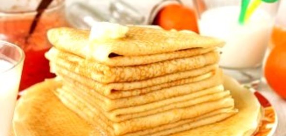Блинчики на сыворотке без яиц