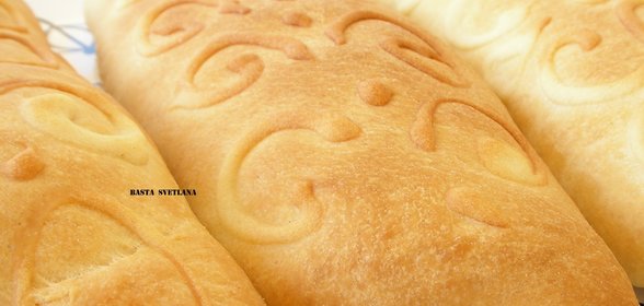 Хлебцы с узором