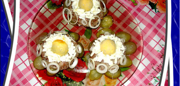 Птичьи гнeзда из сельди