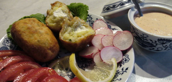 Рыбно-картофельные крокеты