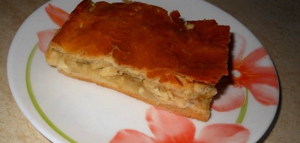 Рыбный пирог с нототеньи