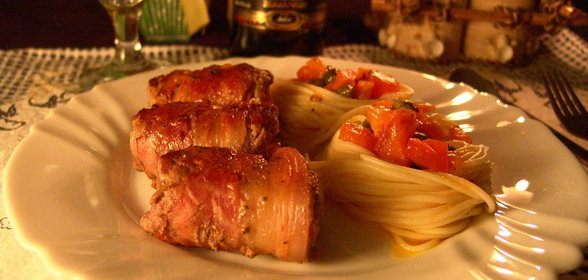 Мясные рулетики