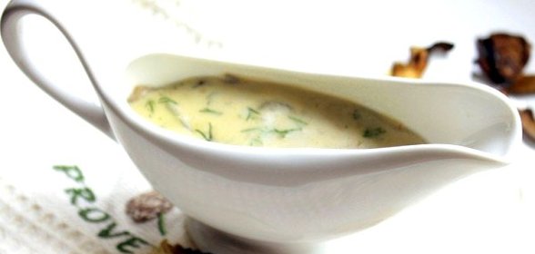 Соус из сушеных грибов