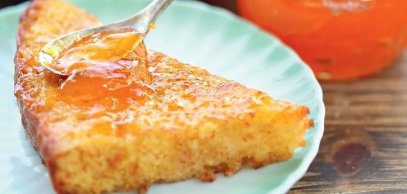 Сладкие гренки с джемом