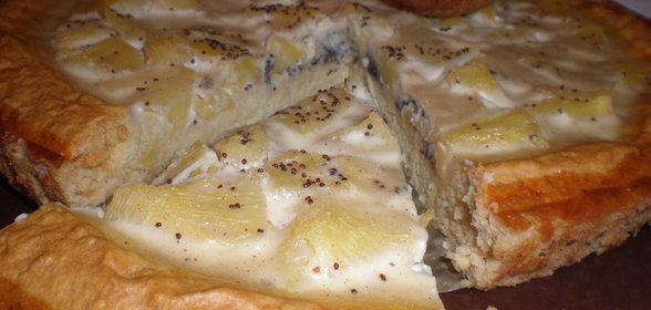 Пирог с ананасом