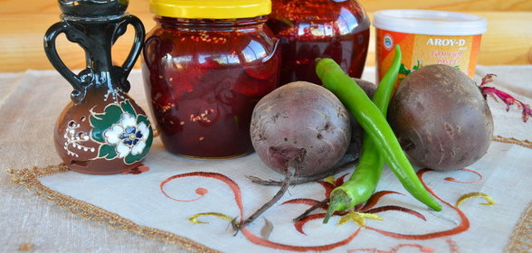 Маринованная свекла в азиатском стиле