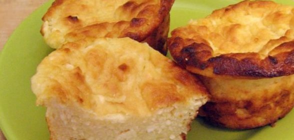 Запеканка творожная с кабачком