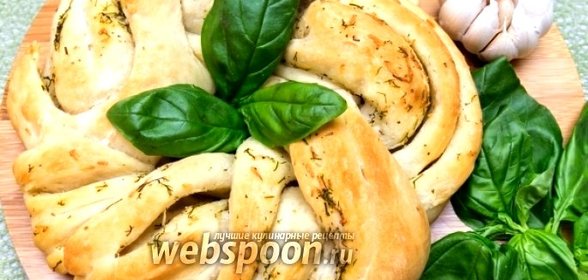 Хлеб с чесноком и прованскими травами