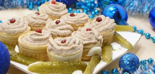 Паштет рыбный «Нежные корзинки»