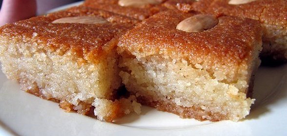 Египетский пирог «Басбуса»