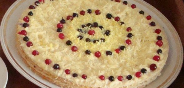 Рыбный торт