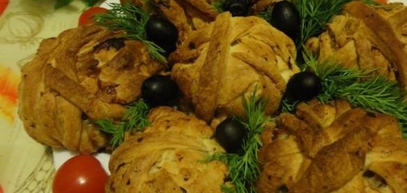 Пельмени с фаршем из редьки