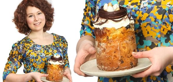 Кулич с цукатами от Марии Троицкой