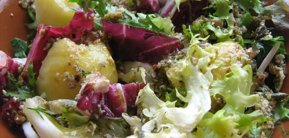 Салат «БЕЛАЯ ДАЧА» с молодым картофелем