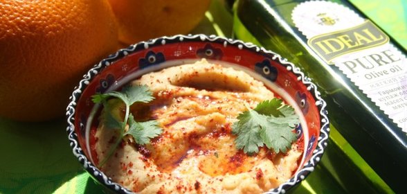 Марокканский Апельсиновый хумус