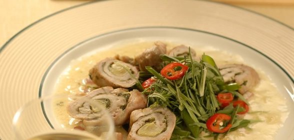 Рулетики из свинины по-итальянски