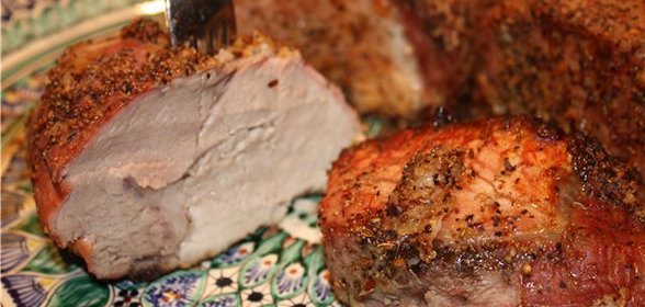 Свинина с дымком от Гарика (благодарность Андрюхе) !!!