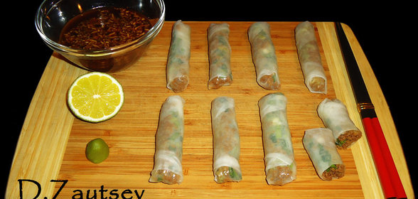 Спринг роллы Шуа-Бо Хан-Тэй