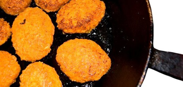 Котлеты из капусты и мяса