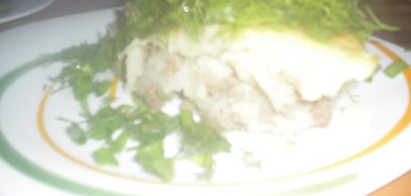 Запеканка мясо-картофельная как в детском садике