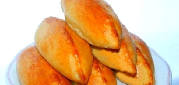 Пирожки с грибами и луком