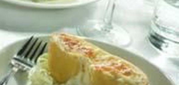 Картофель-пашот, начиненный сыром