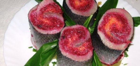 Селедочные рулеты