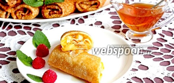 Блинчики с яблоками