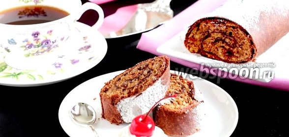 Шоколадно-ореховый штрудель