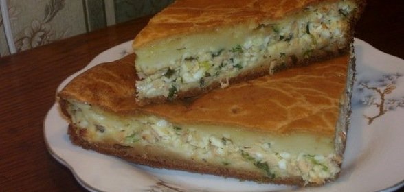 Пирог с рыбой