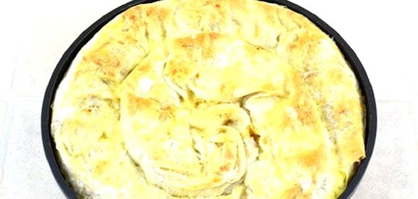 Пирог мясной из лаваша