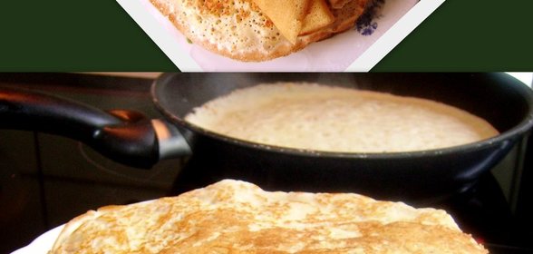 Блины 4-х злаковые, да с щавлевой начинкой (вариант)