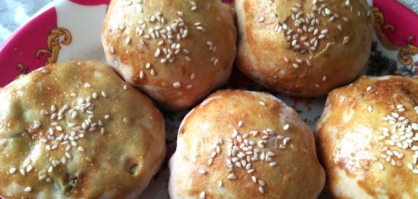 Самса с мясом и картошкой