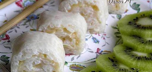 Суши Фьюжн: Банан и имбирь