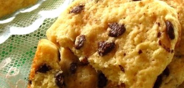 Печенье с кусочками шоколада