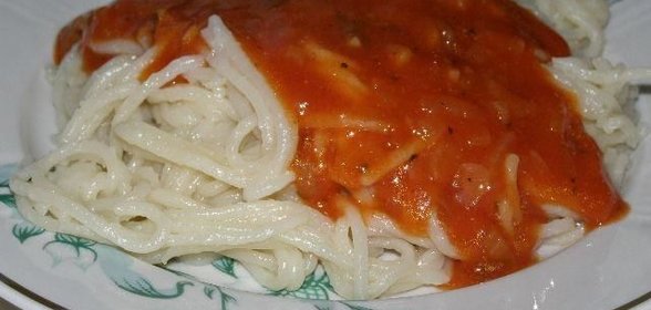 Томатный соус для спагетти из помидор