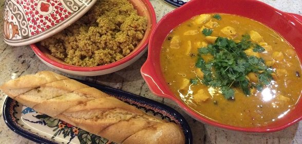 Курица по-мароккански