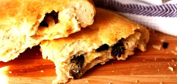 Фокачча с сыром и базиликом