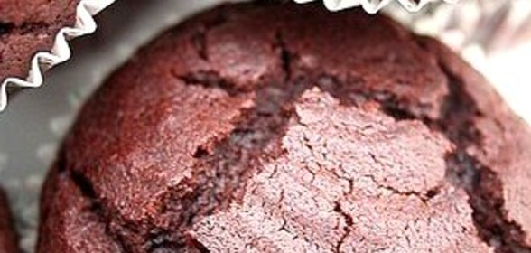 Шоколадные маффины с кофе