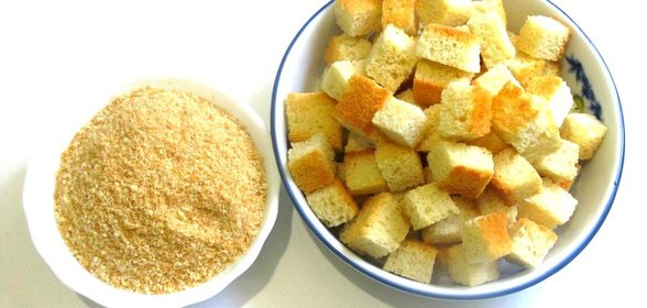 Гренки для бульона и панировочные сухари